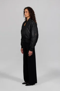 Gertrude Bombers court oversize Tchikita Noir Online