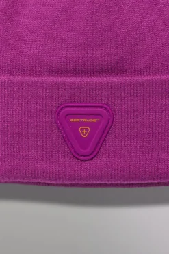 Gertrude Bonnet unisexe en maille Jad Fuschia Hot