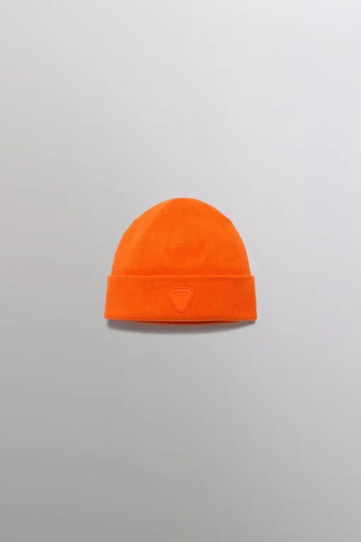 Gertrude Bonnet unisexe en maille Jad Orange Discount