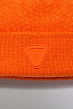Gertrude Bonnet unisexe en maille Jad Orange Discount