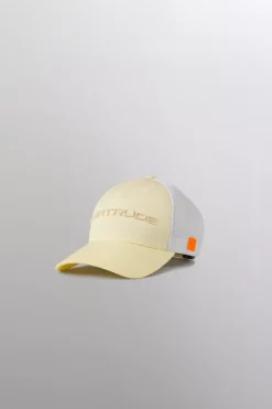 Gertrude Casquette avec marquage brodé devant Benja Ecru Hot