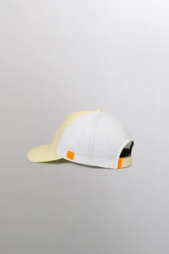 Gertrude Casquette avec marquage brodé devant Benja Ecru Hot