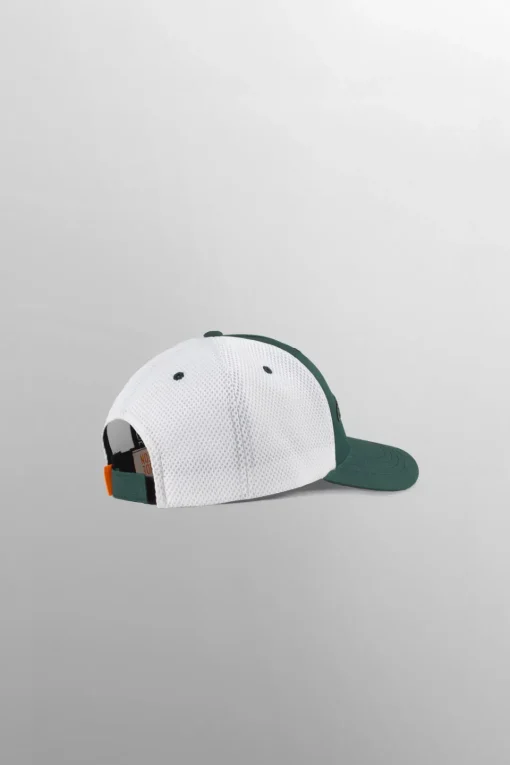 Gertrude Casquette avec marquage brodé devant Benja Darkgreen New