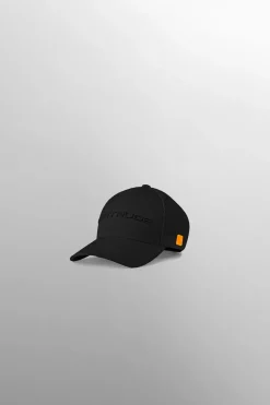 Gertrude Casquette avec marquage brodé devant LittleBenja Noir Shop
