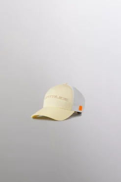 Gertrude Casquette avec marquage brodé devant Little Benja Ecru Best Sale