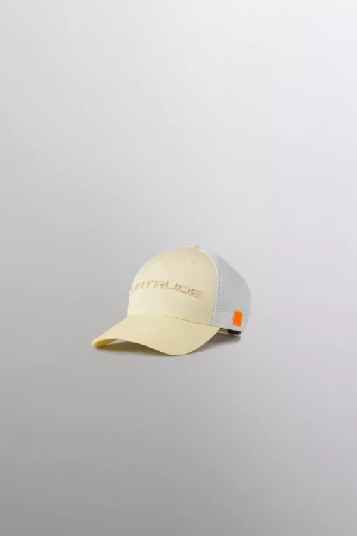 Gertrude Casquette avec marquage brodé devant Little Benja Ecru Best Sale
