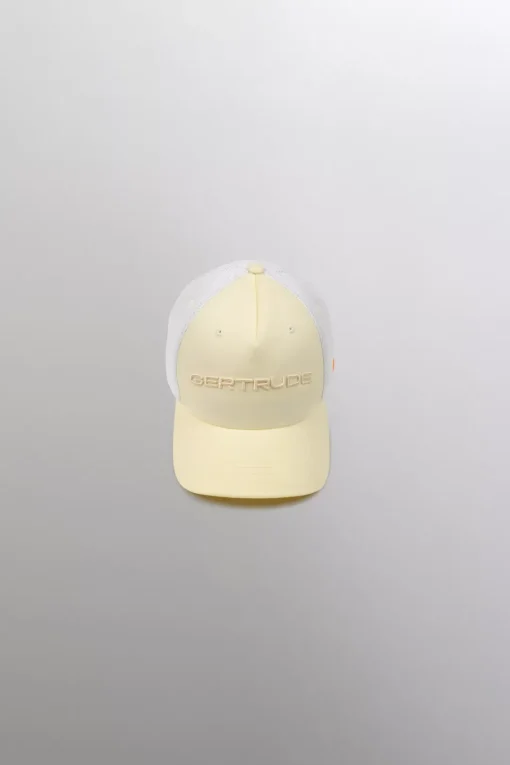Gertrude Casquette avec marquage brodé devant Little Benja Ecru Best Sale