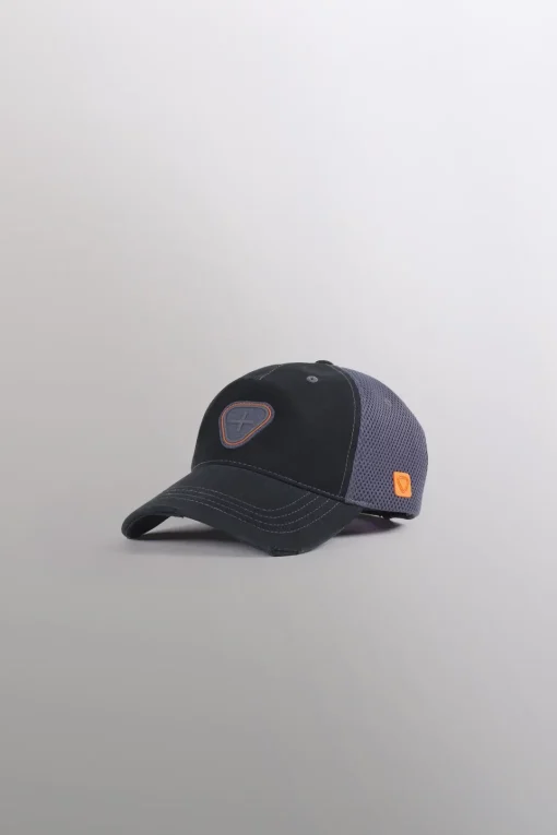 Gertrude Casquette effet usé avec logo en silicone Billy Vintage Vintageblack Best Sale