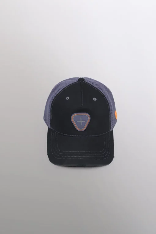Gertrude Casquette effet usé avec logo en silicone Billy Vintage Vintageblack Best Sale