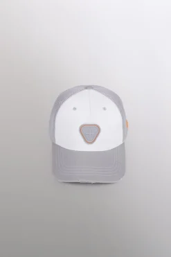 Gertrude Casquette effet usé avec logo en silicone Billy Vintage Vintagewhite Flash Sale