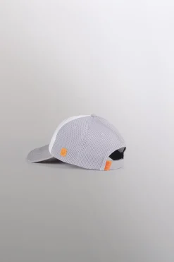 Gertrude Casquette effet usé avec logo en silicone Billy Vintage Vintagewhite Flash Sale