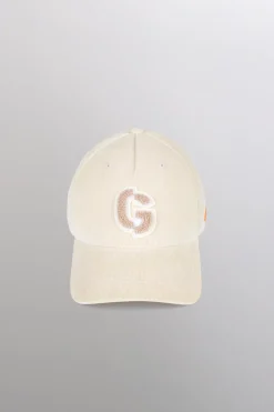 Gertrude Casquette en velour côtelé unisexe BillysVelvet Beige Fashion