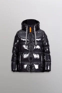 Gertrude Doudoune ajustée nylon glossy Oprah Bright Darknight Store