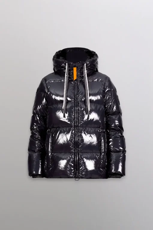 Gertrude Doudoune ajustée nylon glossy Oprah Bright Darknight Store