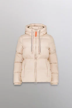 Gertrude Doudoune ajustée Oprah Beige Store