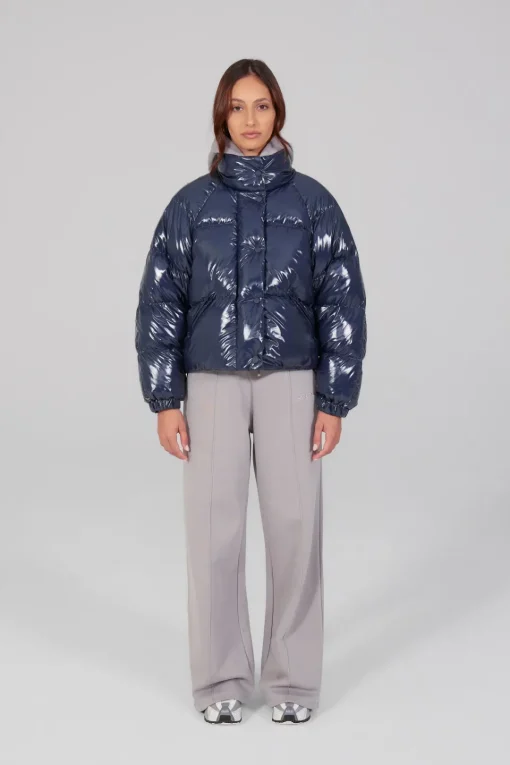 Gertrude Doudoune bouffante en nylon brillant Emmanuelle Bright Night Flash Sale