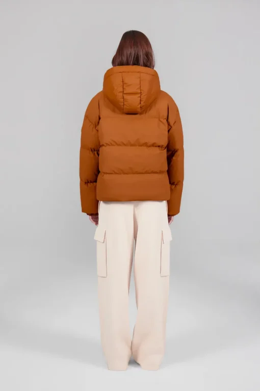 Gertrude Doudoune courte mate Lili Gum Cuir Discount