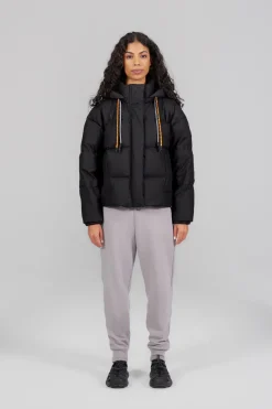 Gertrude Doudoune courte mate Lili Gum Noir Fashion