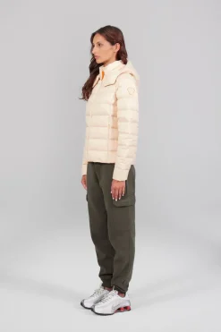 Gertrude Doudoune légère coupe ajustée France Beige New