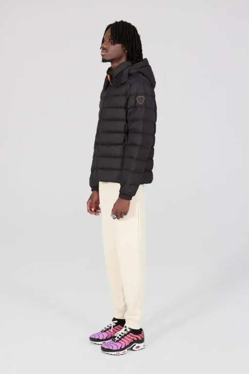 Gertrude Doudoune légère coupe droite Jacky Noir Sale