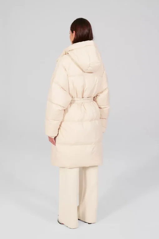 Gertrude Doudoune longue oversize Pamela Beige Store