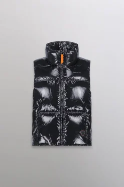 Gertrude Doudoune puffy brillante sans manche Galilée Darknight Fashion