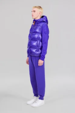 Gertrude Doudoune sans manches en nylon brillant Cesar Prusse Fashion