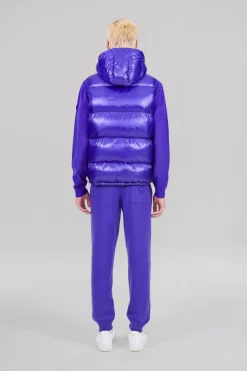 Gertrude Doudoune sans manches en nylon brillant Cesar Prusse Fashion