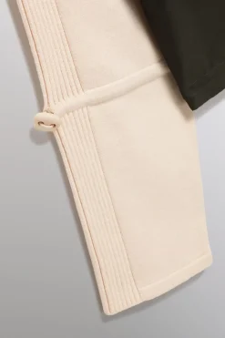 Gertrude Gilet bi-matière Diane Beige Discount