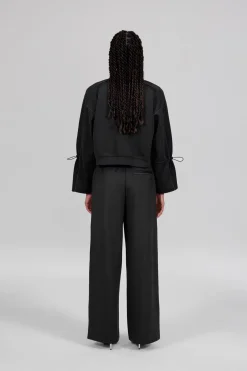 Gertrude Jogging en maille technique Dahlia Noir New