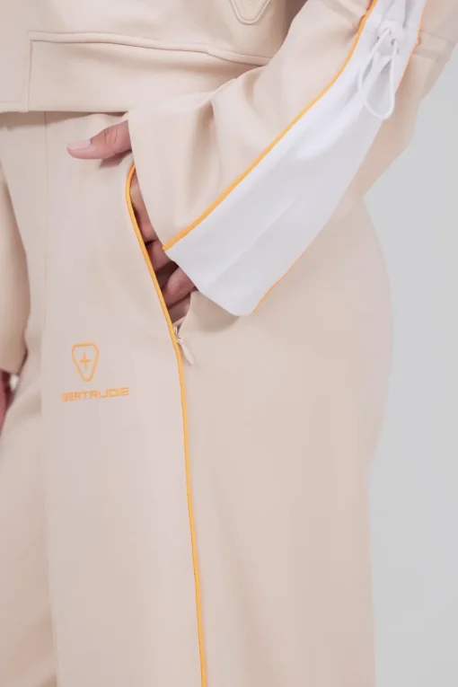 Gertrude Jogging en maille technique Dahlia Beige Cheap