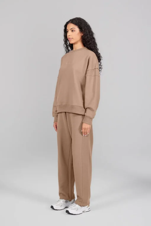 Gertrude Jogging unisexe Corto Taupe Best Sale
