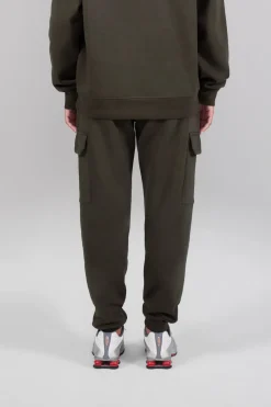 Gertrude Pantalon de jogging poches cargo unisexe Mario Kaki Cheap