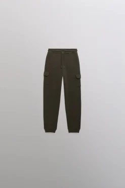 Gertrude Pantalon de jogging unisexe poches cargo Little Mario Kaki Store