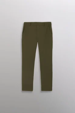 Gertrude Pantalon droit coupe tailleur Roger Kaki Cheap