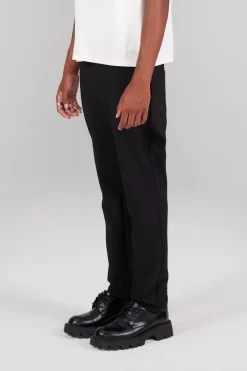 Gertrude Pantalon droit coupe tailleur Roger Noir Hot