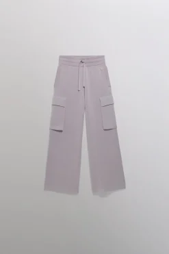 Gertrude Pantalon en maille poches cargo Alpha Souris Outlet