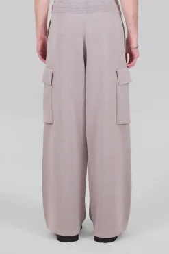 Gertrude Pantalon en maille poches cargo Alpha Souris Outlet
