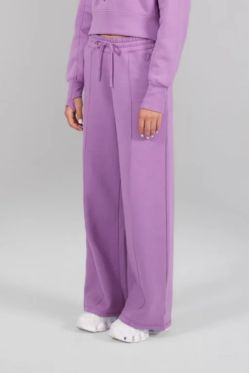 Gertrude Pantalon jogging ample Emma Mauve Clearance