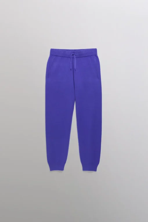 Gertrude Pantalon unisexe en maille coupe jogging Maxime Prusse Clearance