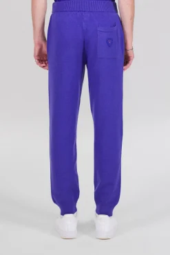 Gertrude Pantalon unisexe en maille coupe jogging Maxime Prusse Clearance