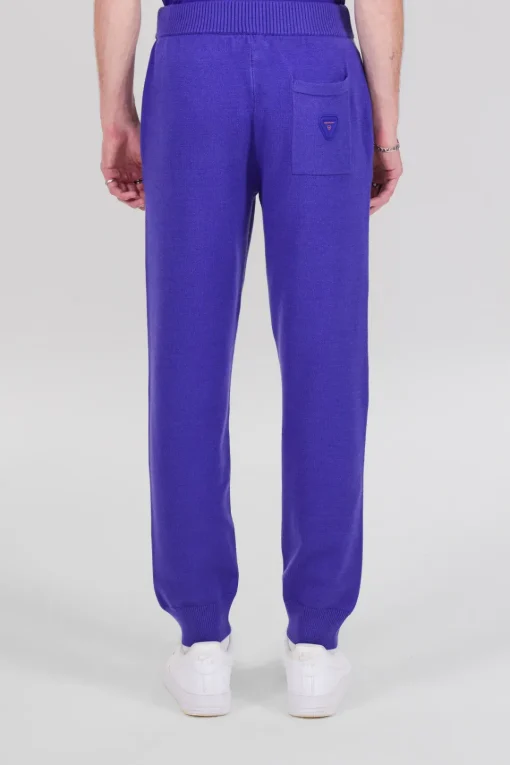 Gertrude Pantalon unisexe en maille coupe jogging Maxime Prusse Clearance