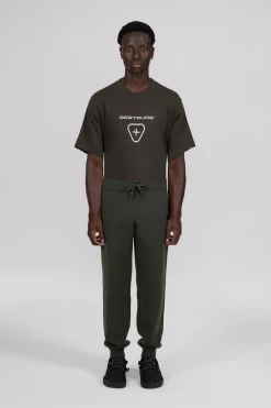 Gertrude Pantalon unisexe en maille coupe jogging Maxime Kaki Store