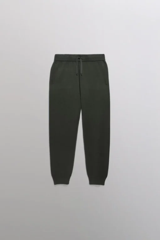 Gertrude Pantalon unisexe en maille coupe jogging Maxime Kaki Store