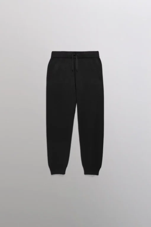 Gertrude Pantalon unisexe en maille coupe jogging Maxime Noir Flash Sale