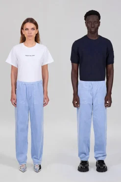 Gertrude Pantalon unisexe façon velours côtelé Axel Ice Cheap