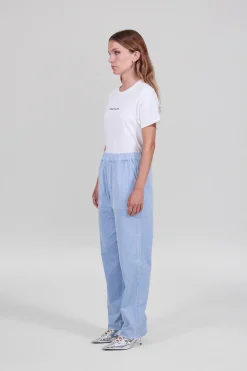 Gertrude Pantalon unisexe façon velours côtelé Axel Ice Cheap