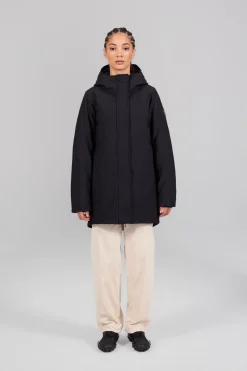 Gertrude Parka en néoprène Christina Noir Shop