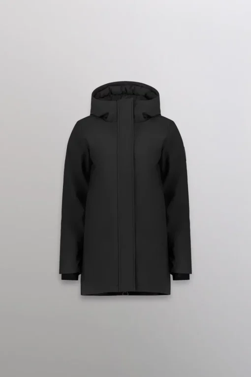Gertrude Parka en néoprène Christina Noir Shop