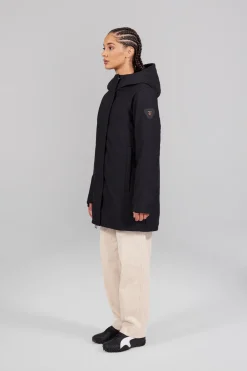 Gertrude Parka en néoprène Christina Noir Shop